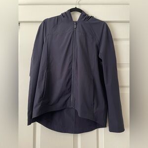 lululemon Lightweight Rain Jacket. Navy. Size 8